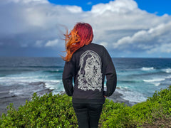 Bone Daddy - Fleeced Sweatshirt WHITE LOGO