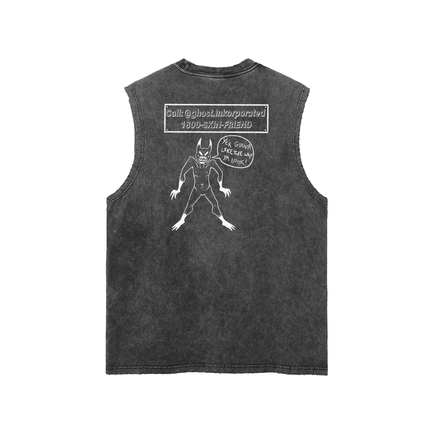Skin FriendsTank Top - Ghost Inkorporated