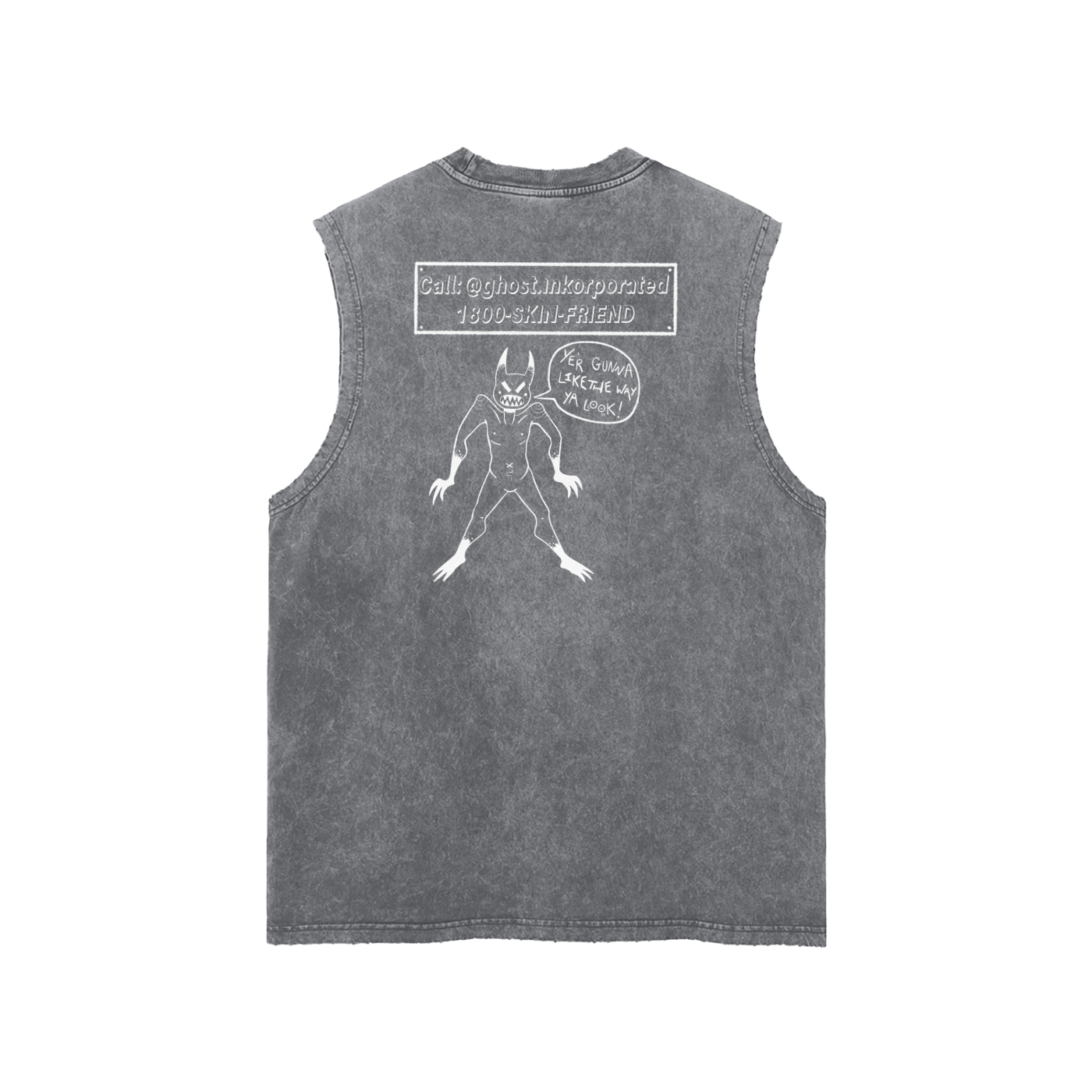 Skin FriendsTank Top - Ghost Inkorporated