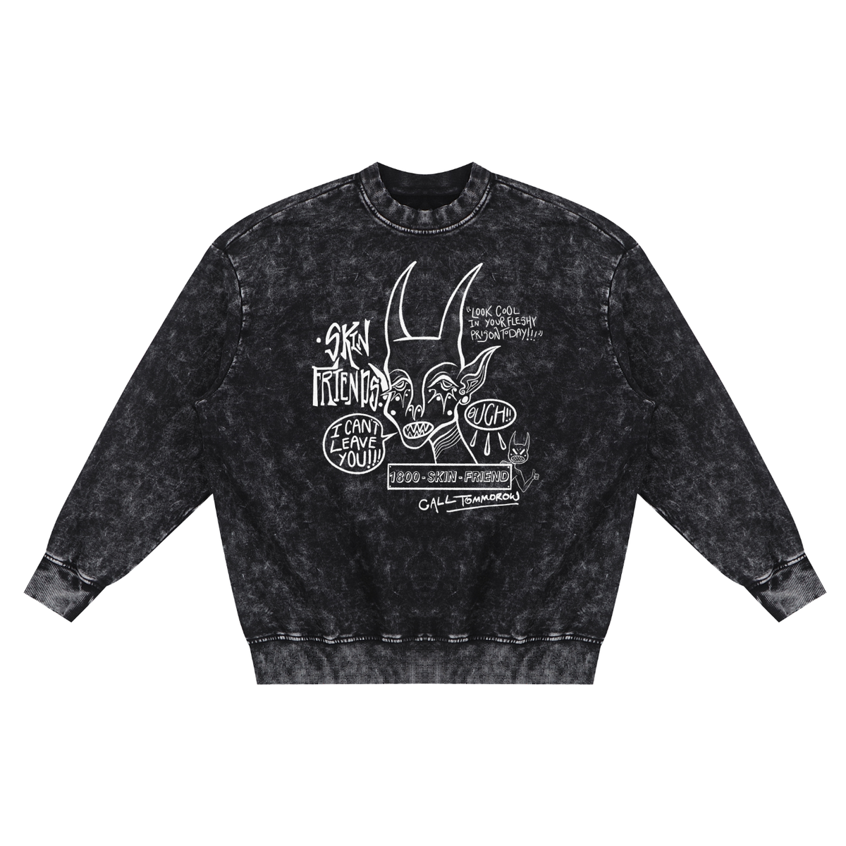 Skin Friends Sweatshirt - Ghost Inkorporated