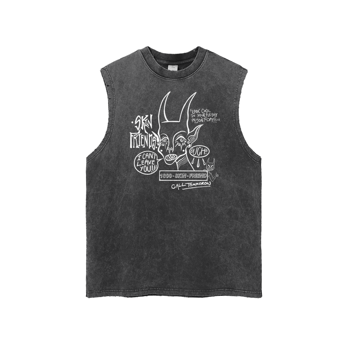 Skin FriendsTank Top - Ghost Inkorporated