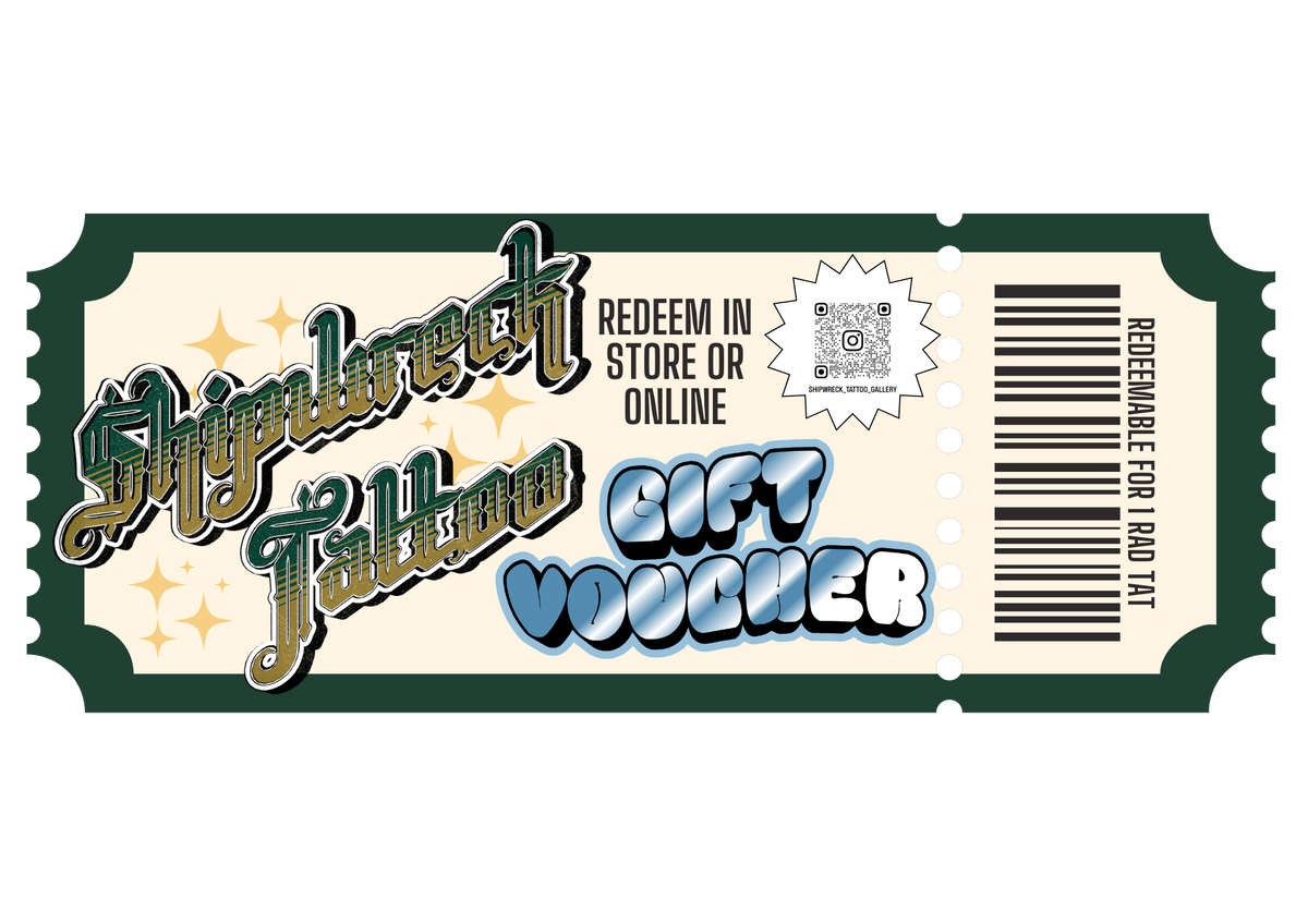 Shipwreck Tattoo Gift Voucher