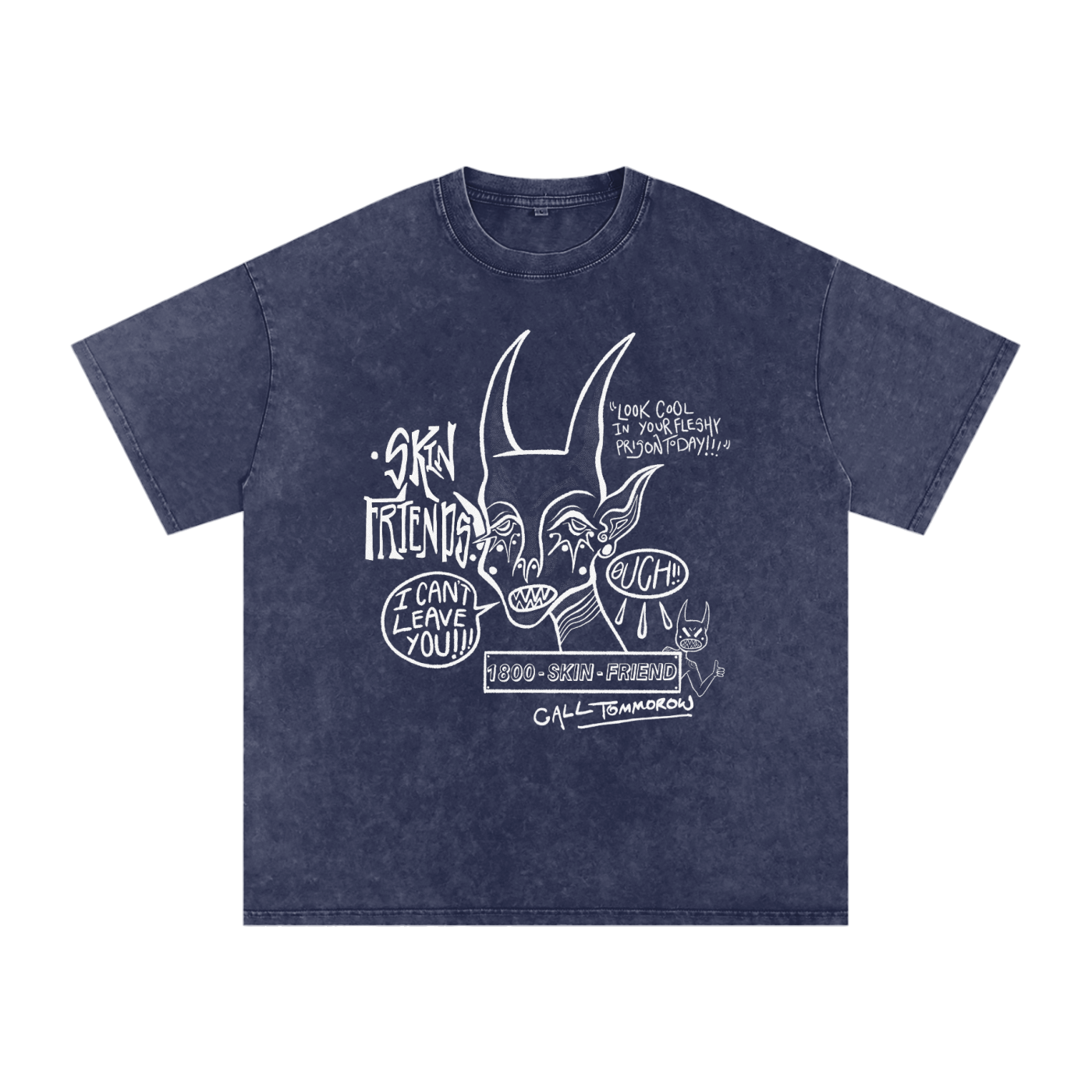 Ghost Inkorporated Anchovie Snow Washed Tee