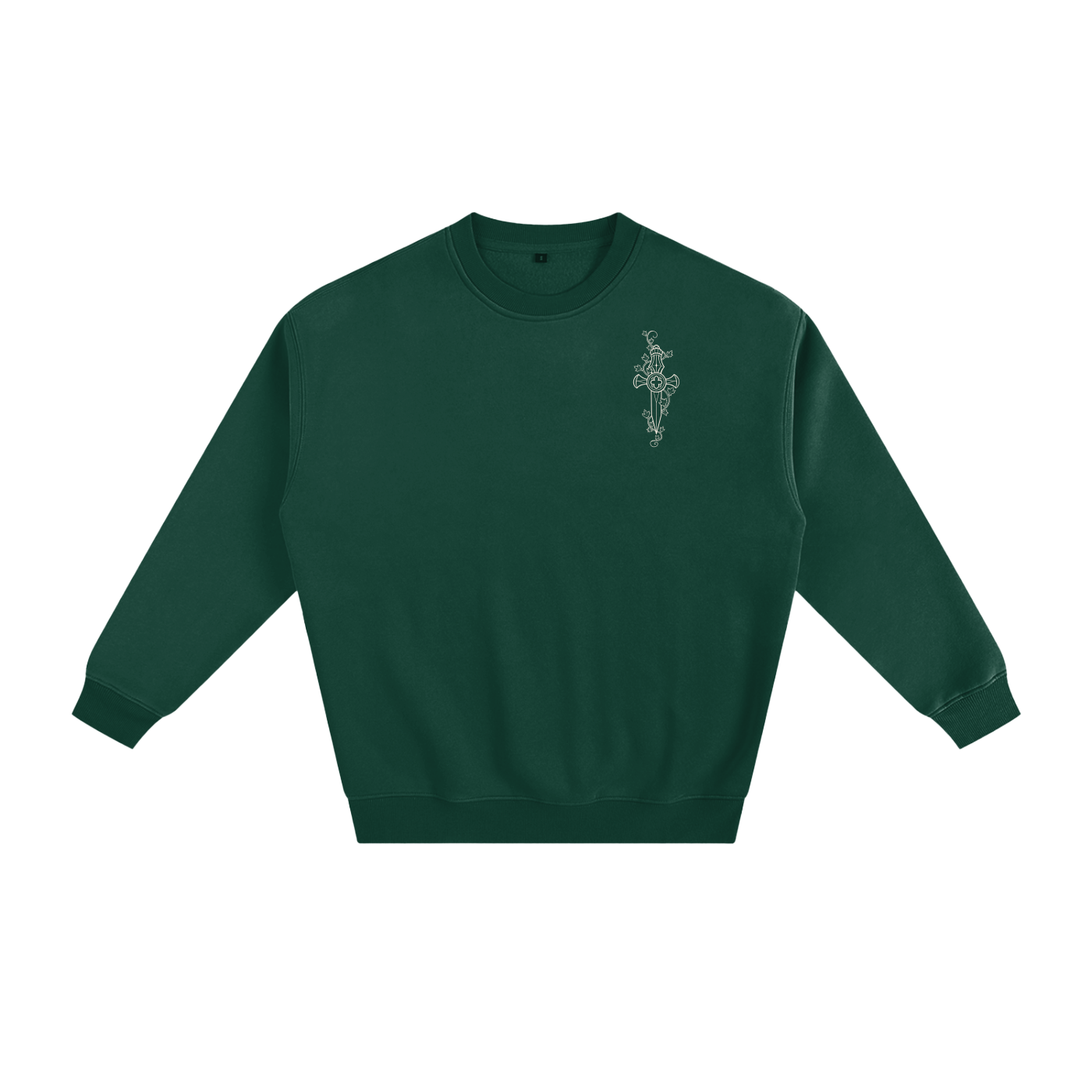 Bone Daddy - Fleeced Sweatshirt WHITE LOGO