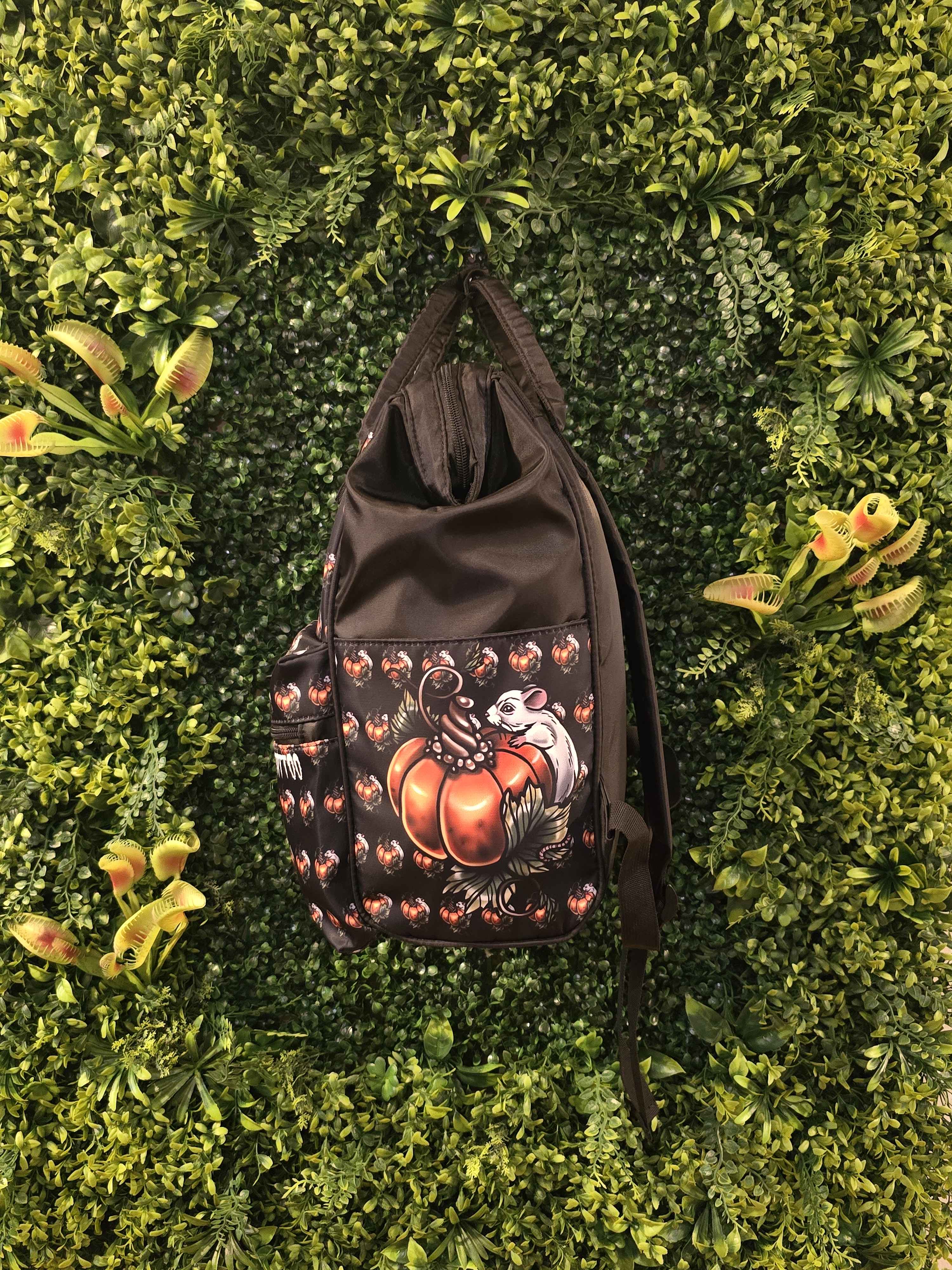Pumpkin Mouse Backpack - By Jade Zombie